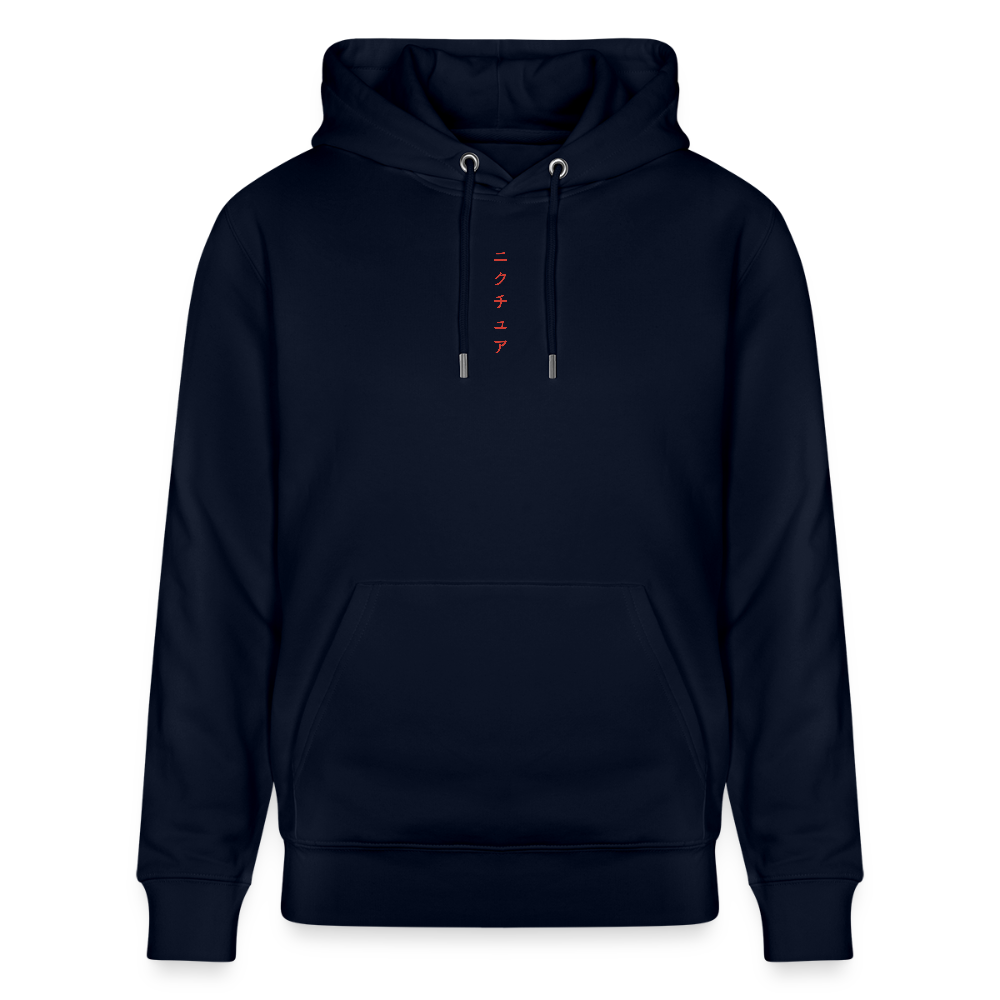 Koi Japanese Unisex Bio-Hoodie - Navy