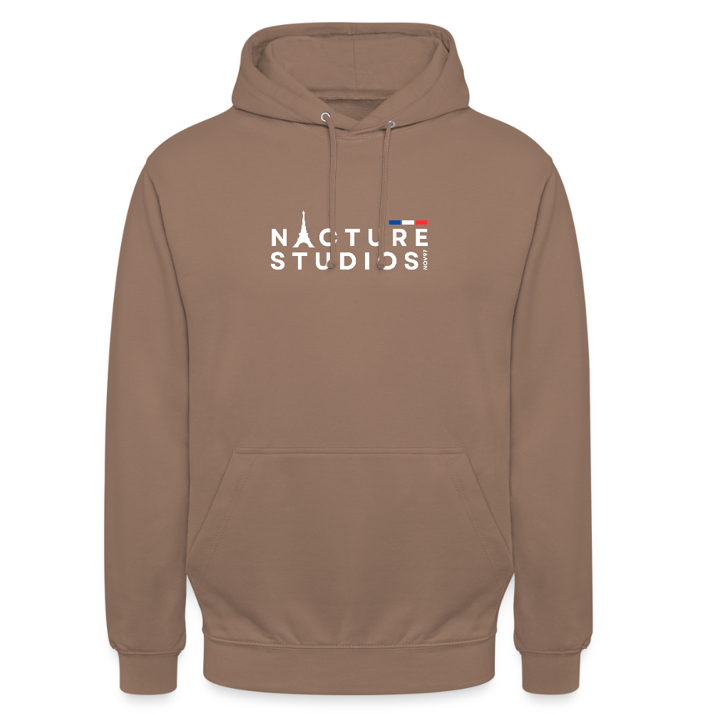 Paris Unisex Hoodie - Mokka