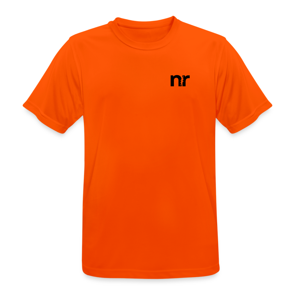 Nicture Running Breathable T-Shirt - neon orange