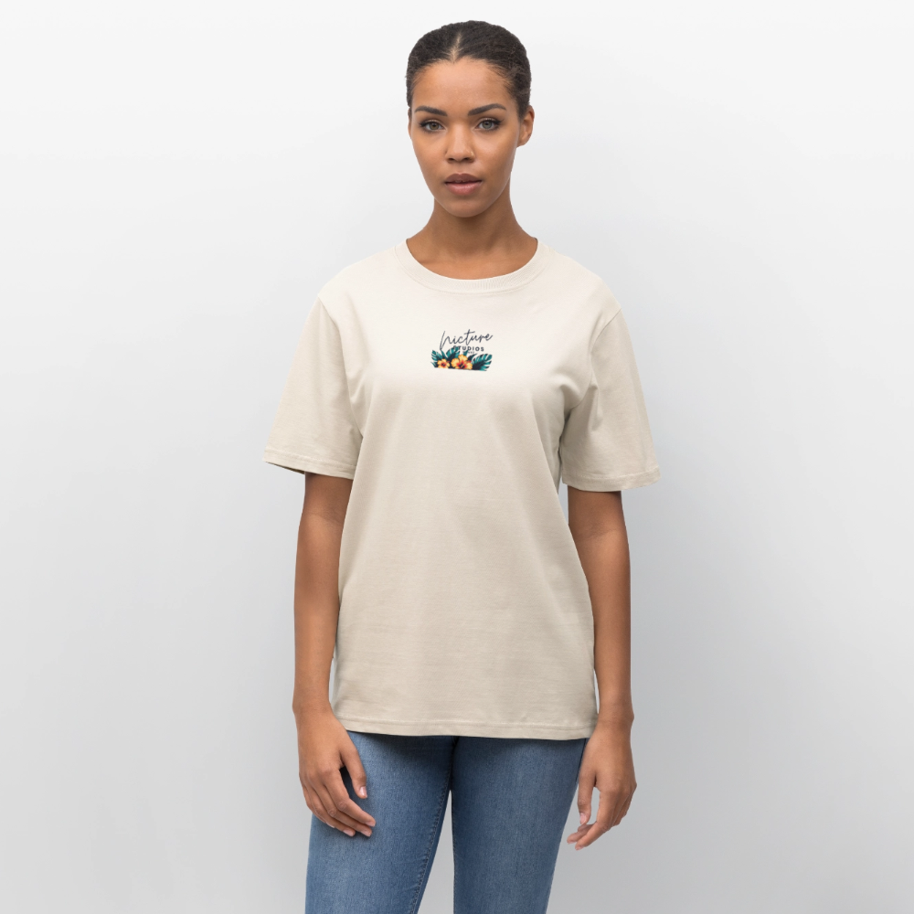 Surf Relaxed Fit Unisex Bio-T-Shirt - Naturweiß