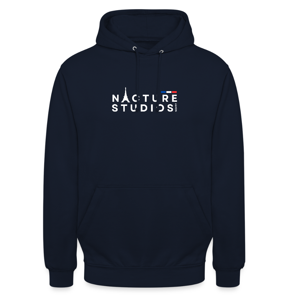 Paris Unisex Hoodie - Navy
