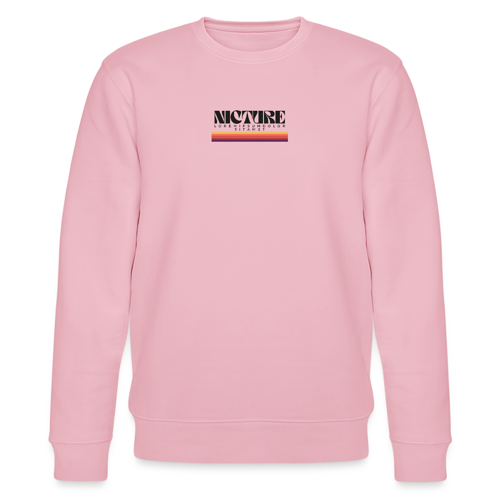 Lorem Ipsum Unisex Organic Sweatshirt - Hellrosa