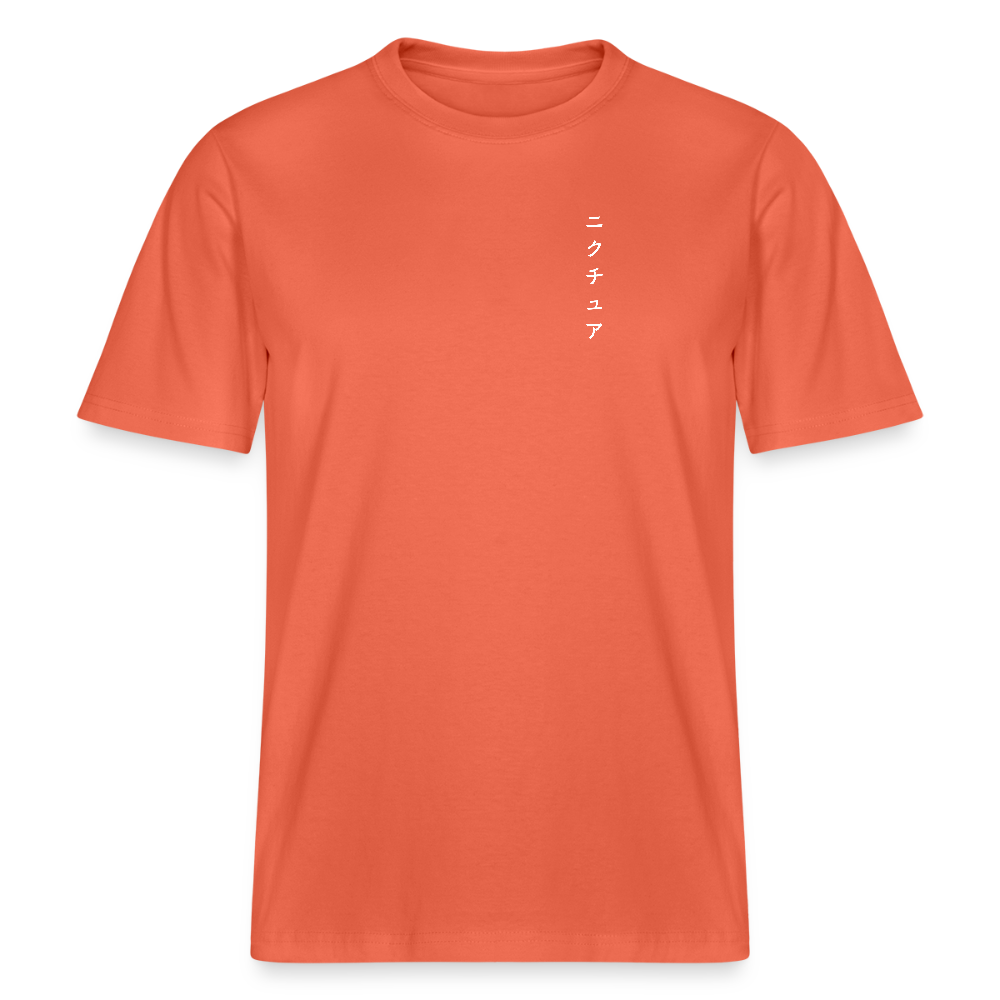 Buddhist Japanese Relaxed Fit Unisex Bio-T-Shirt - Hellrot