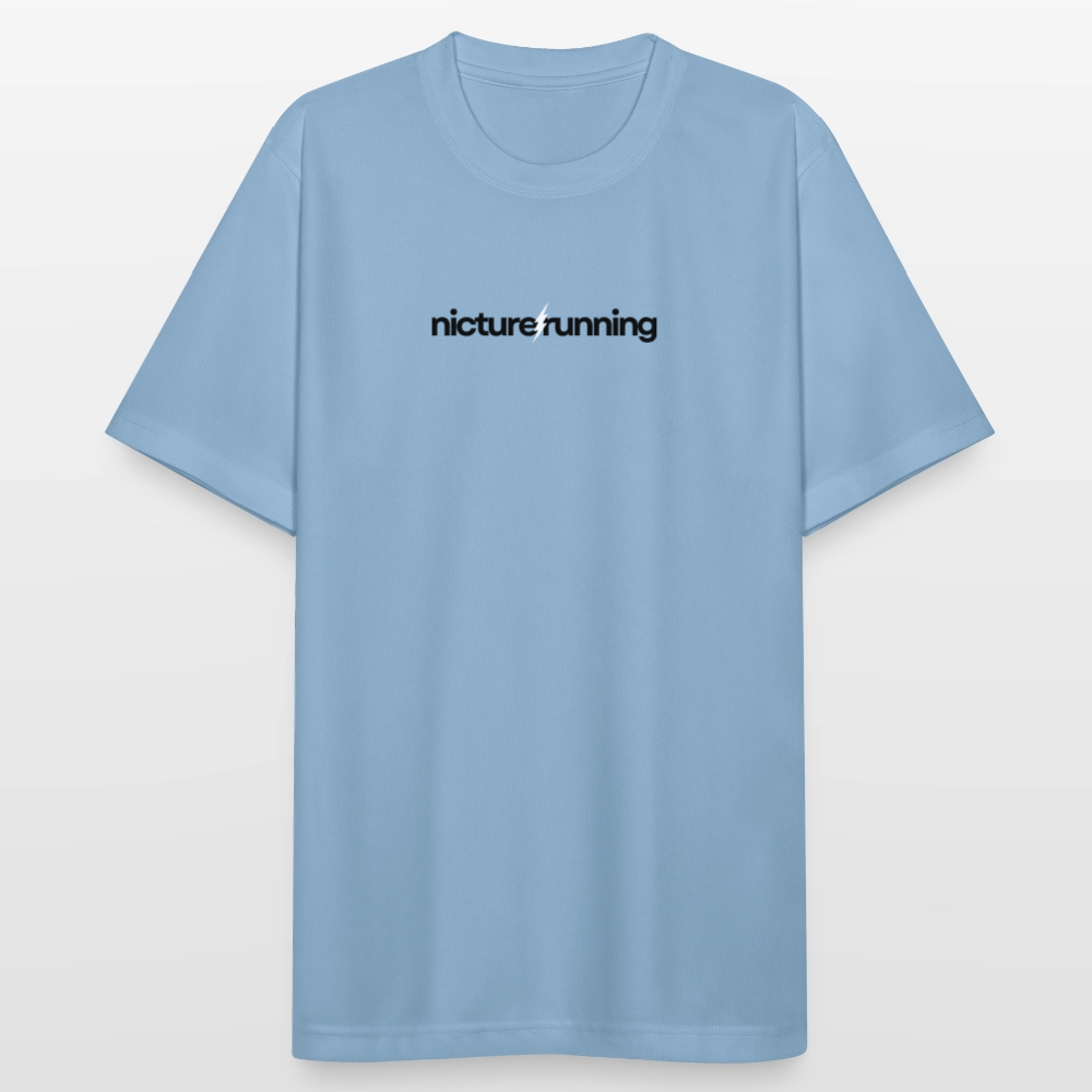 Nicture Running atmungsaktives Sportshirt - Himmelblau