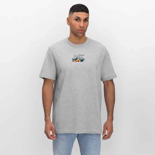 Surf Relaxed Fit Unisex Bio-T-Shirt - Grau meliert