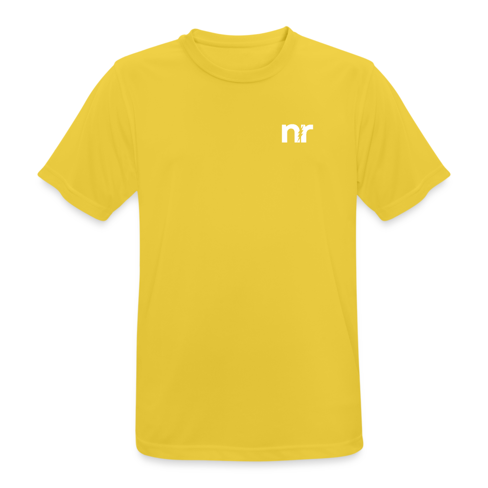 Nicture Running Breathable T-Shirt - sunshine