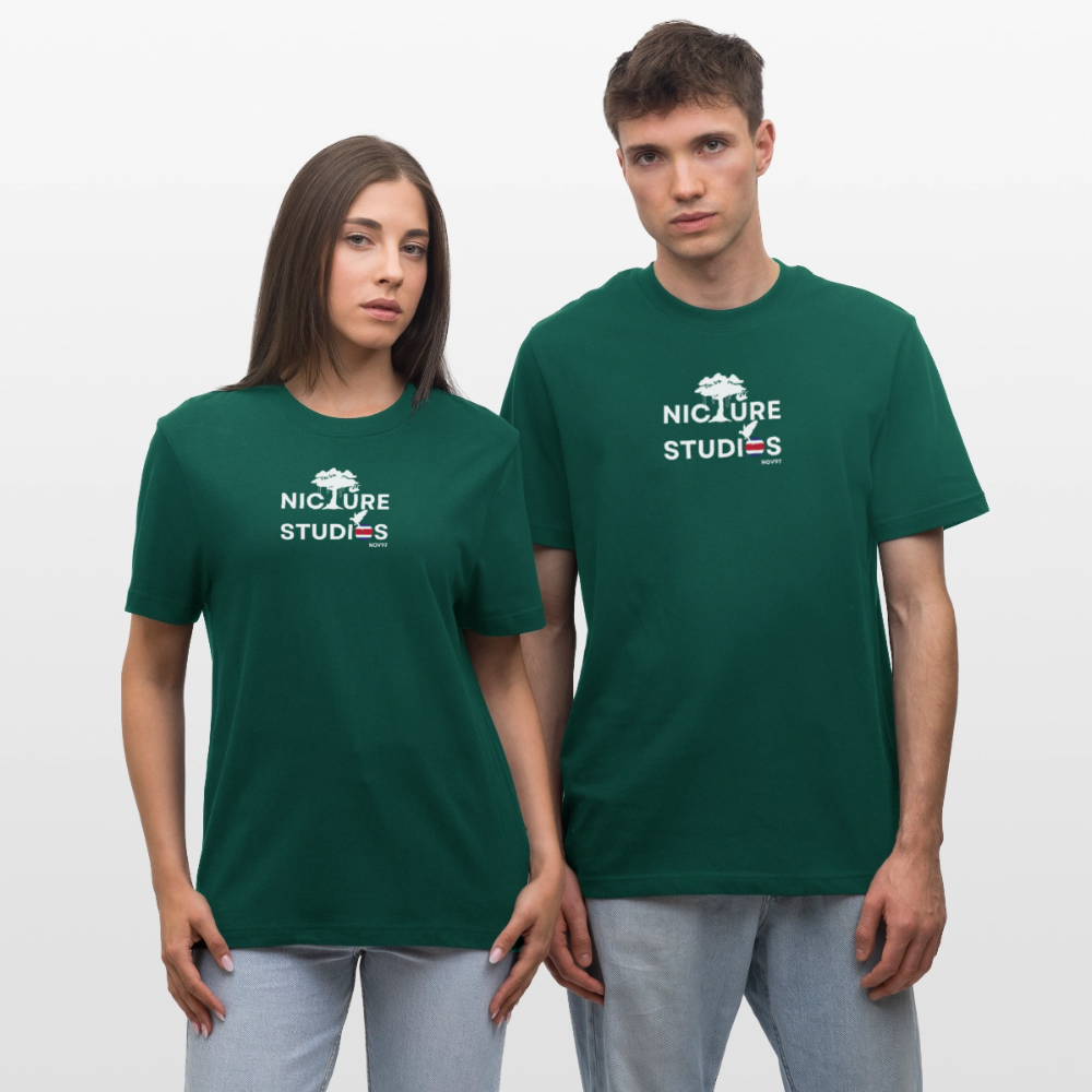 Costa Rica Relaxed Fit Unisex Organic T-Shirt - Forest