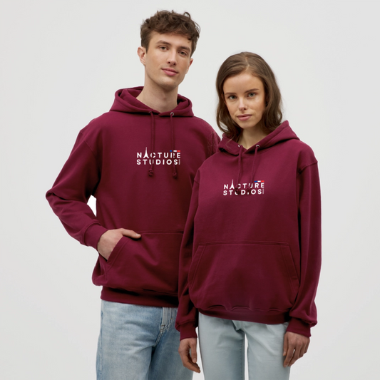 Paris Unisex Hoodie - Bordeaux