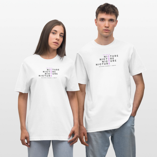YOU ARE SO CUTE Relaxed Fit Unisex Organic T-Shirt - Weiß