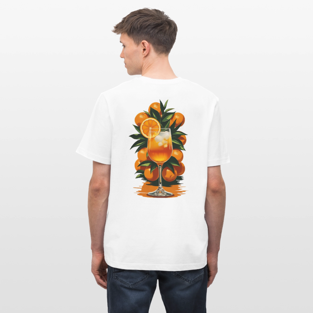 "Arancia" Relaxed Fit Unisex Bio-T-Shirt - Weiß