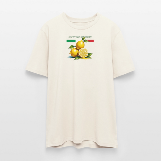 "Limone due" Unisex Bio-T-Shirt - Naturweiß