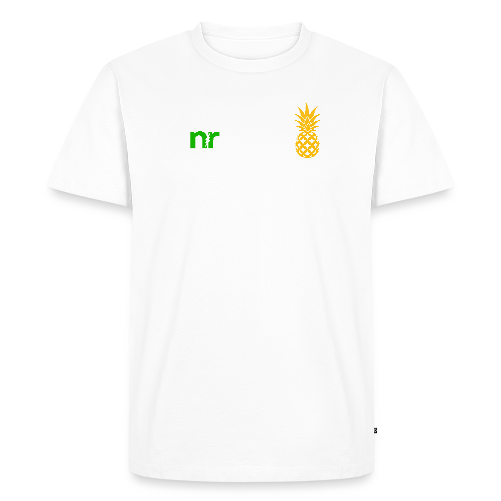 Nicture Running Pineapple Everyday T-Shirt - Weiß
