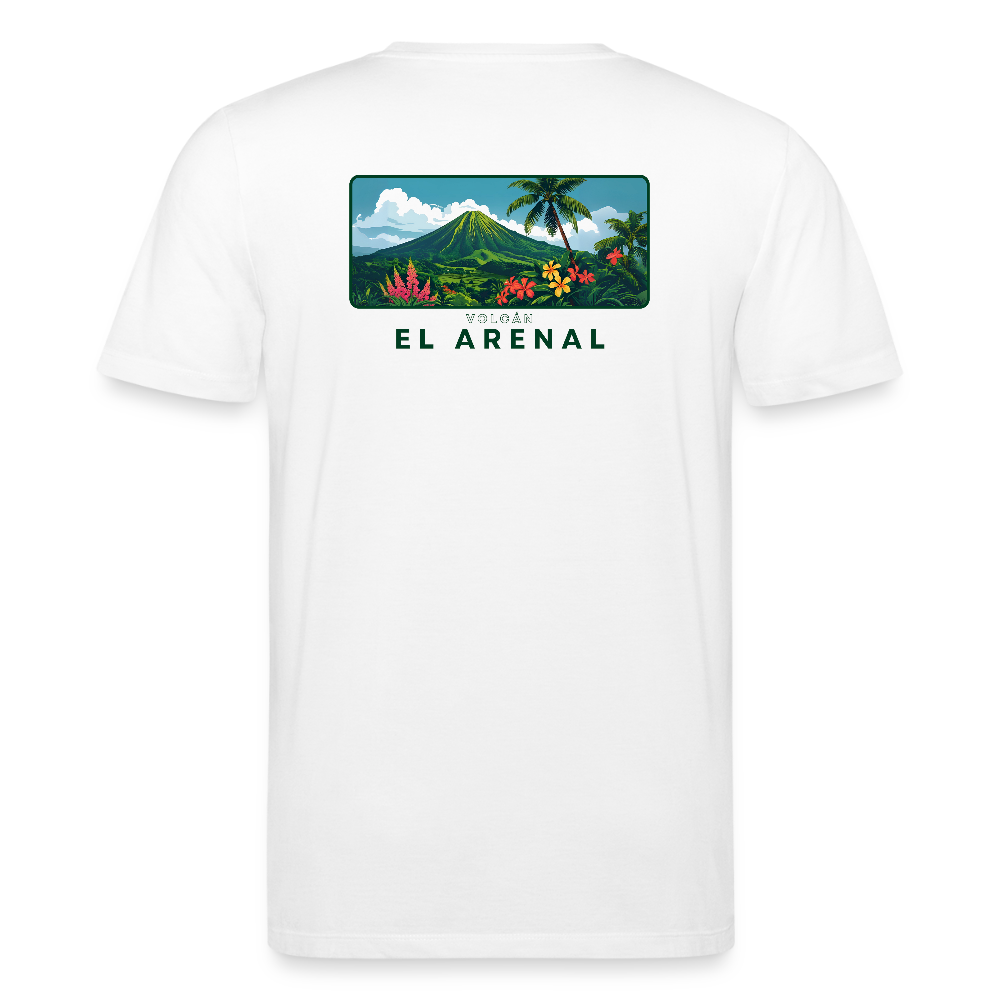 Volcán Unisex Bio-T-Shirt - Weiß