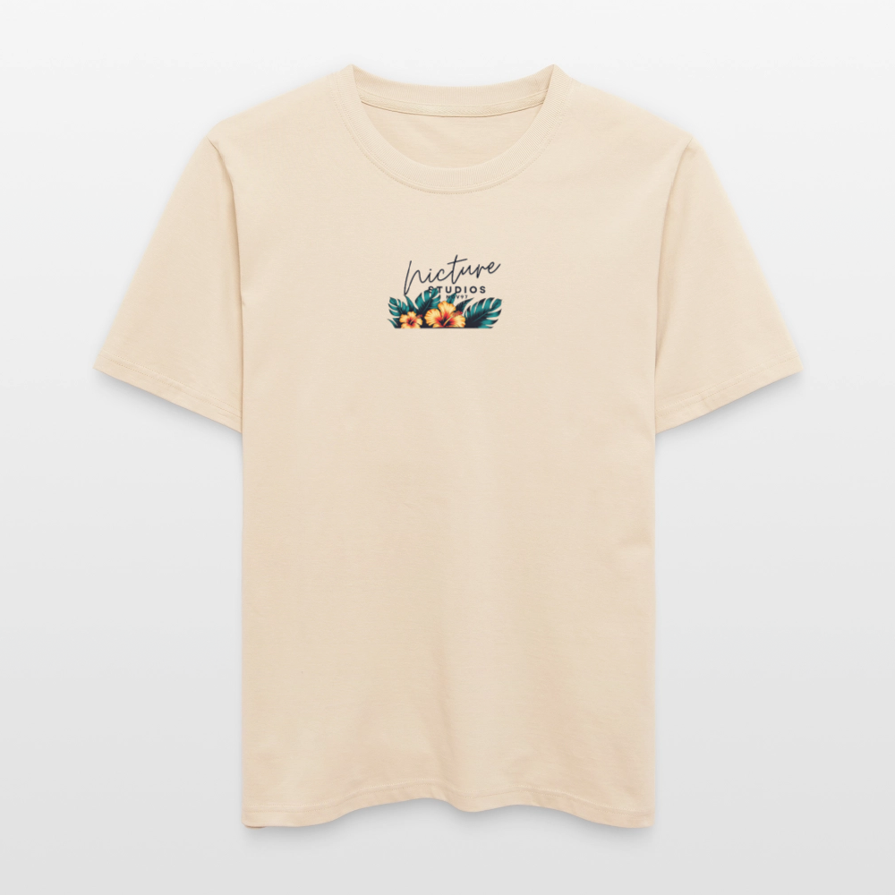 Surf Relaxed Fit Unisex Bio-T-Shirt - Weißgrau