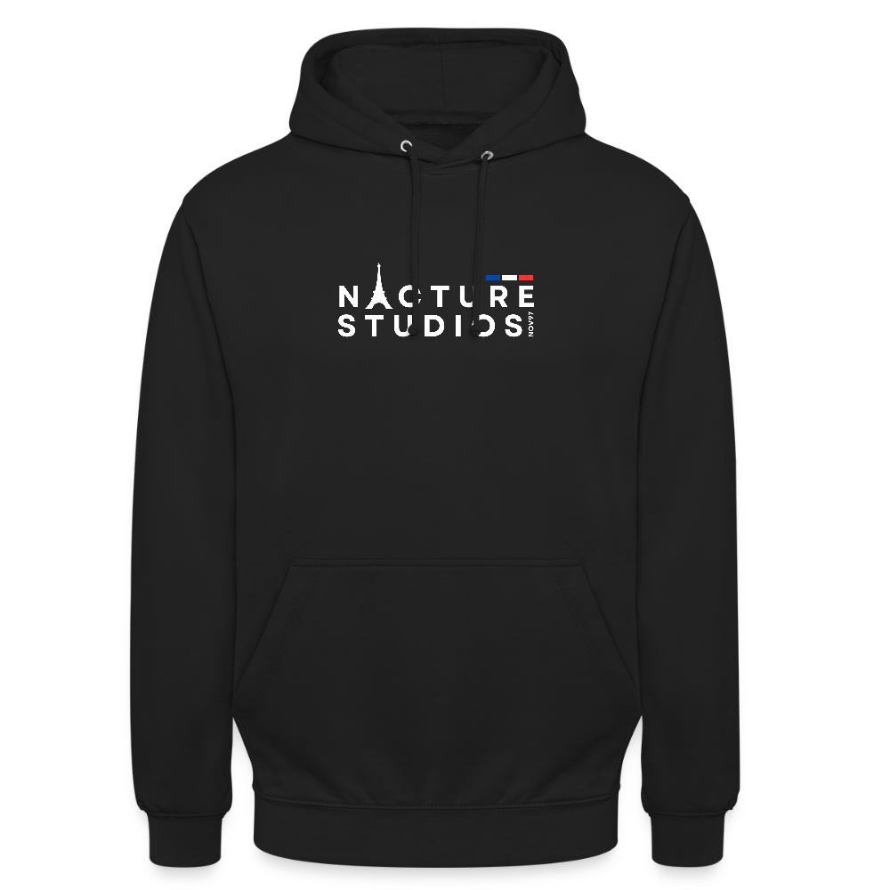 Paris Unisex Hoodie - Schwarz