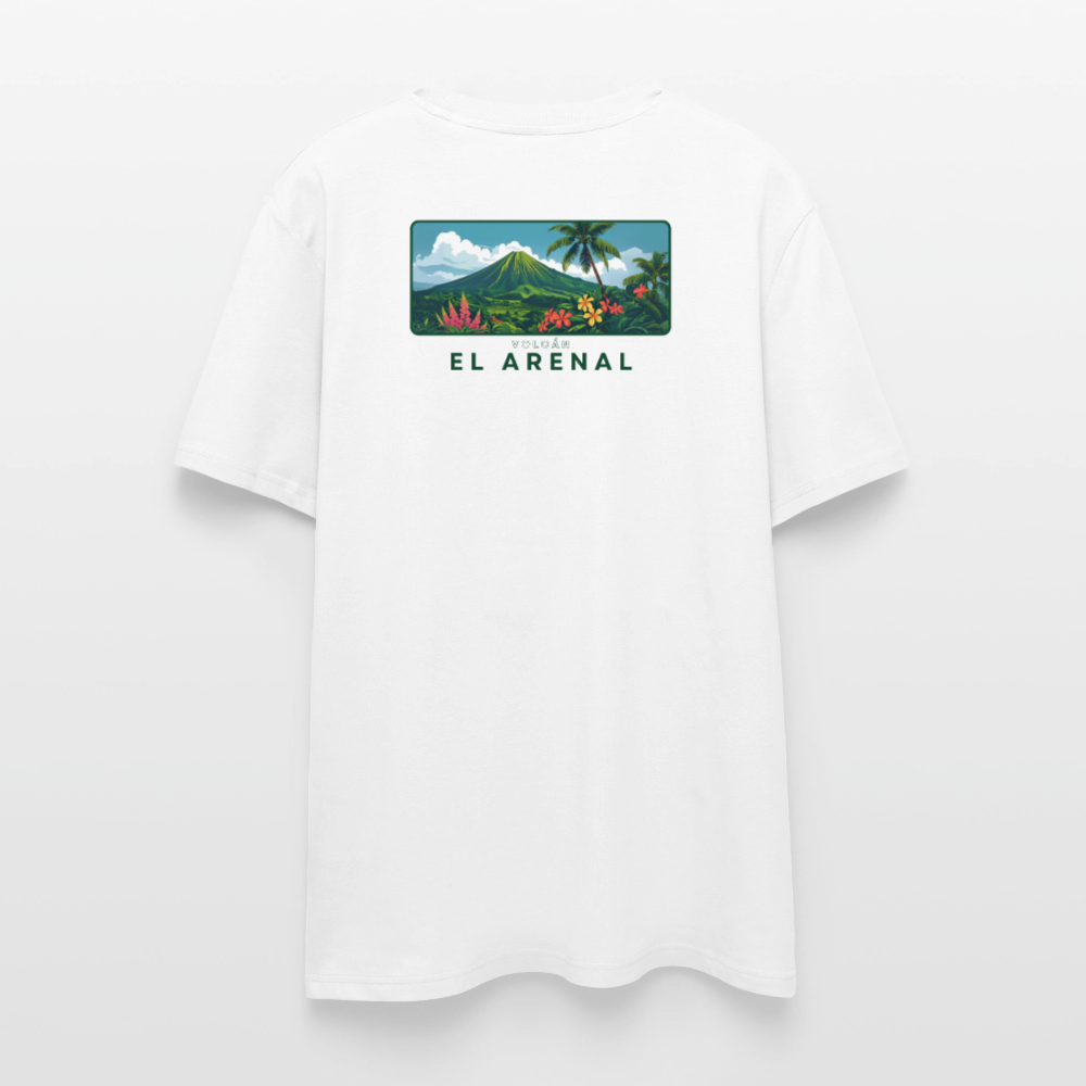 Volcán Unisex Bio-T-Shirt - Weiß