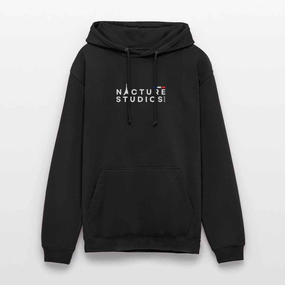 Paris Unisex Hoodie - Schwarz