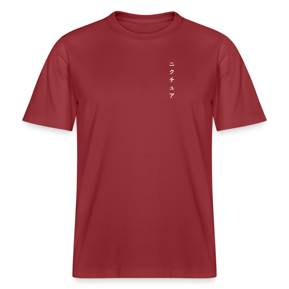 Buddhist Japanese Relaxed Fit Unisex Bio-T-Shirt - Erdrot