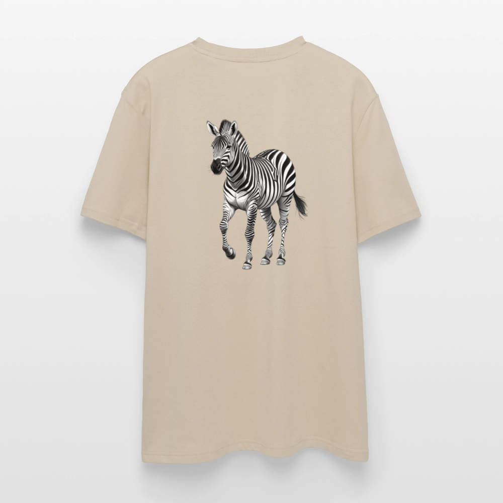 Zebra Unisex Bio-T-Shirt - Beige