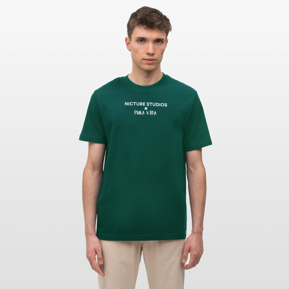 Costa Rica Pura Vida Relaxed Fit Unisex Organic T-Shirt - Forest