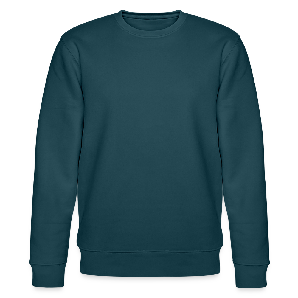 Coffee Break Unisex Bio-Sweatshirt - Dunkles Petrol