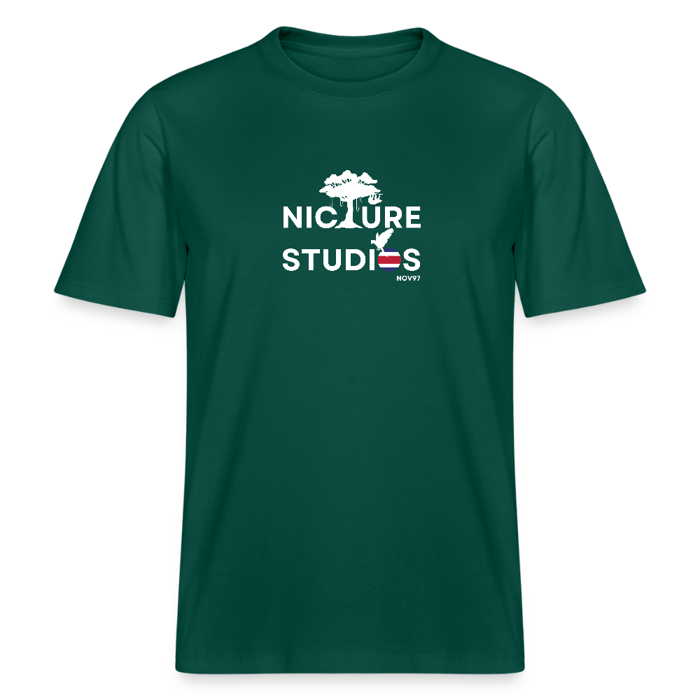 Costa Rica Relaxed Fit Unisex Organic T-Shirt - Forest