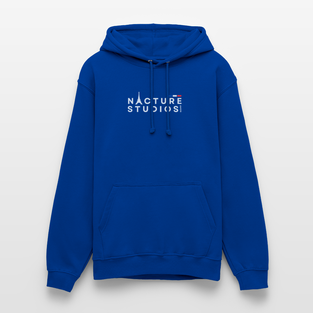 Paris Unisex Hoodie - Royalblau