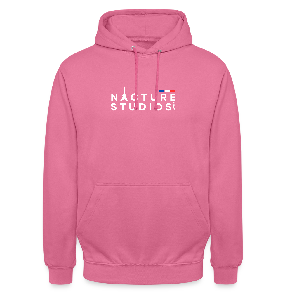 Paris Unisex Hoodie - Pink