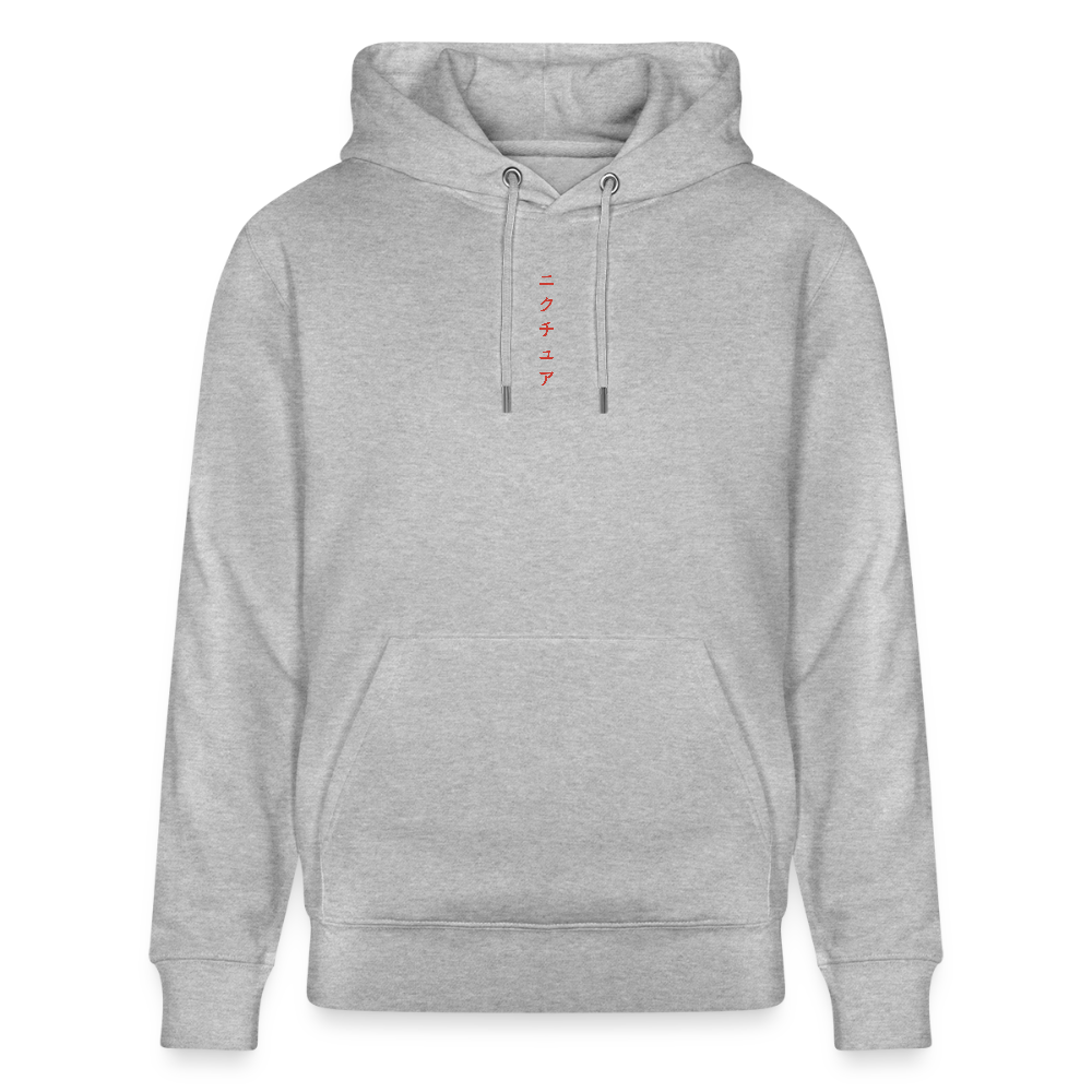 Koi Japanese Unisex Bio-Hoodie - Grau meliert