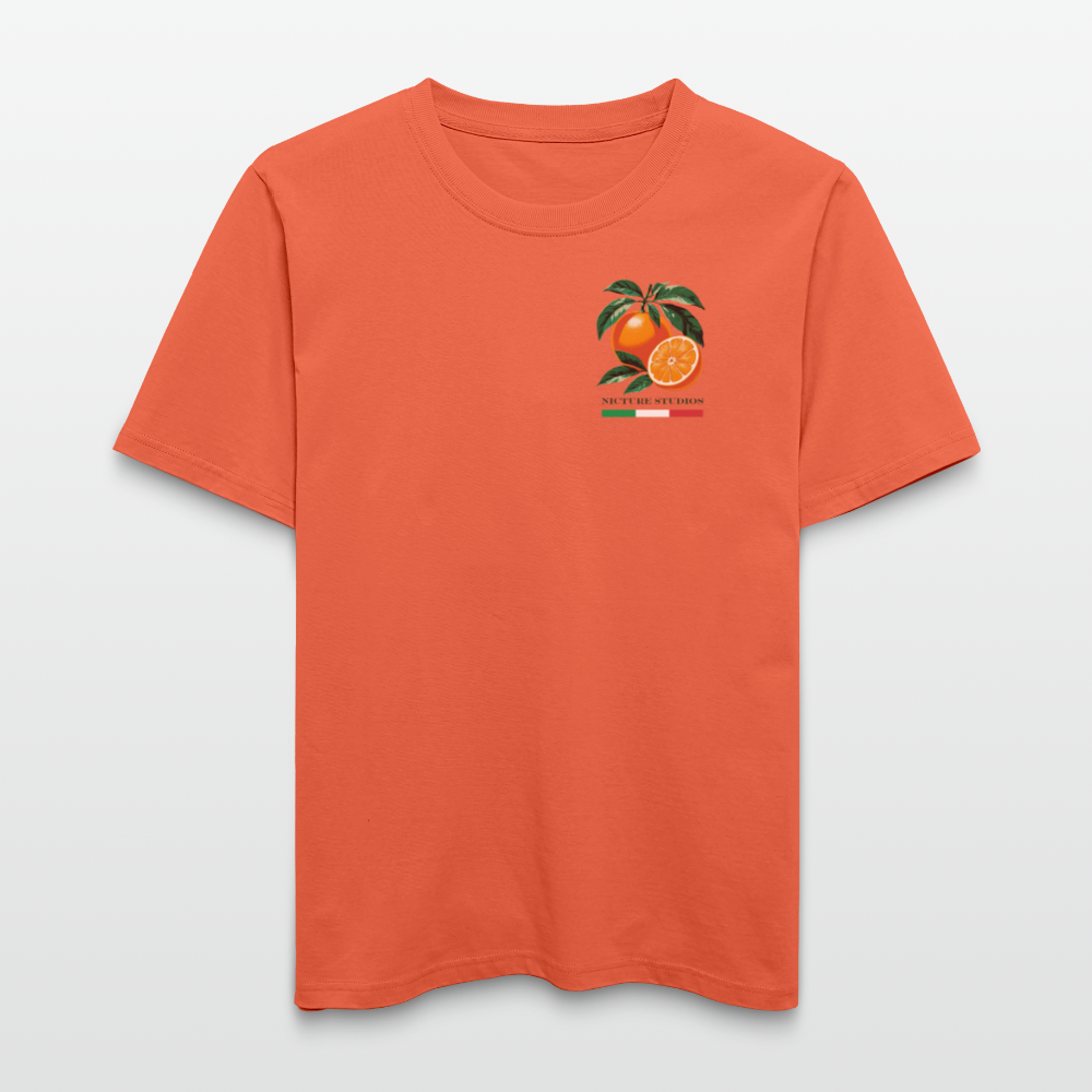 "Arancia" Relaxed Fit Unisex Bio-T-Shirt - Hellrot