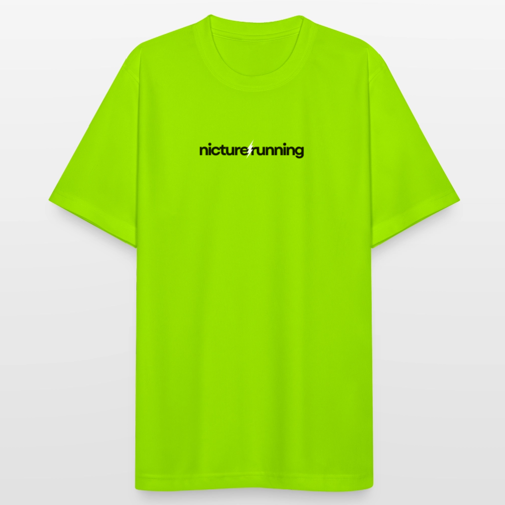 Nicture Running atmungsaktives Sportshirt - Neongrün