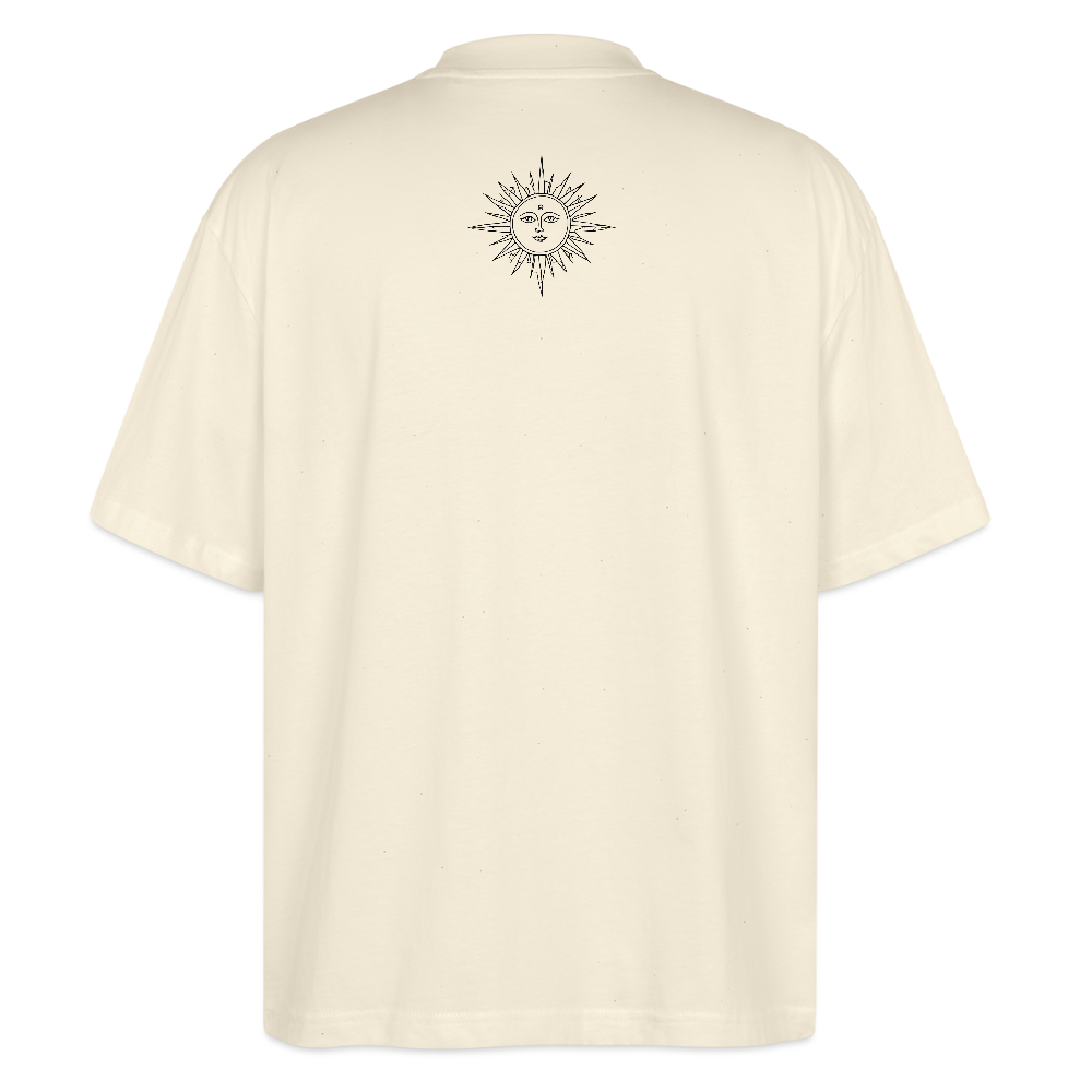 Okkult Oversized Unisex Bio T-Shirt - Weißgrau