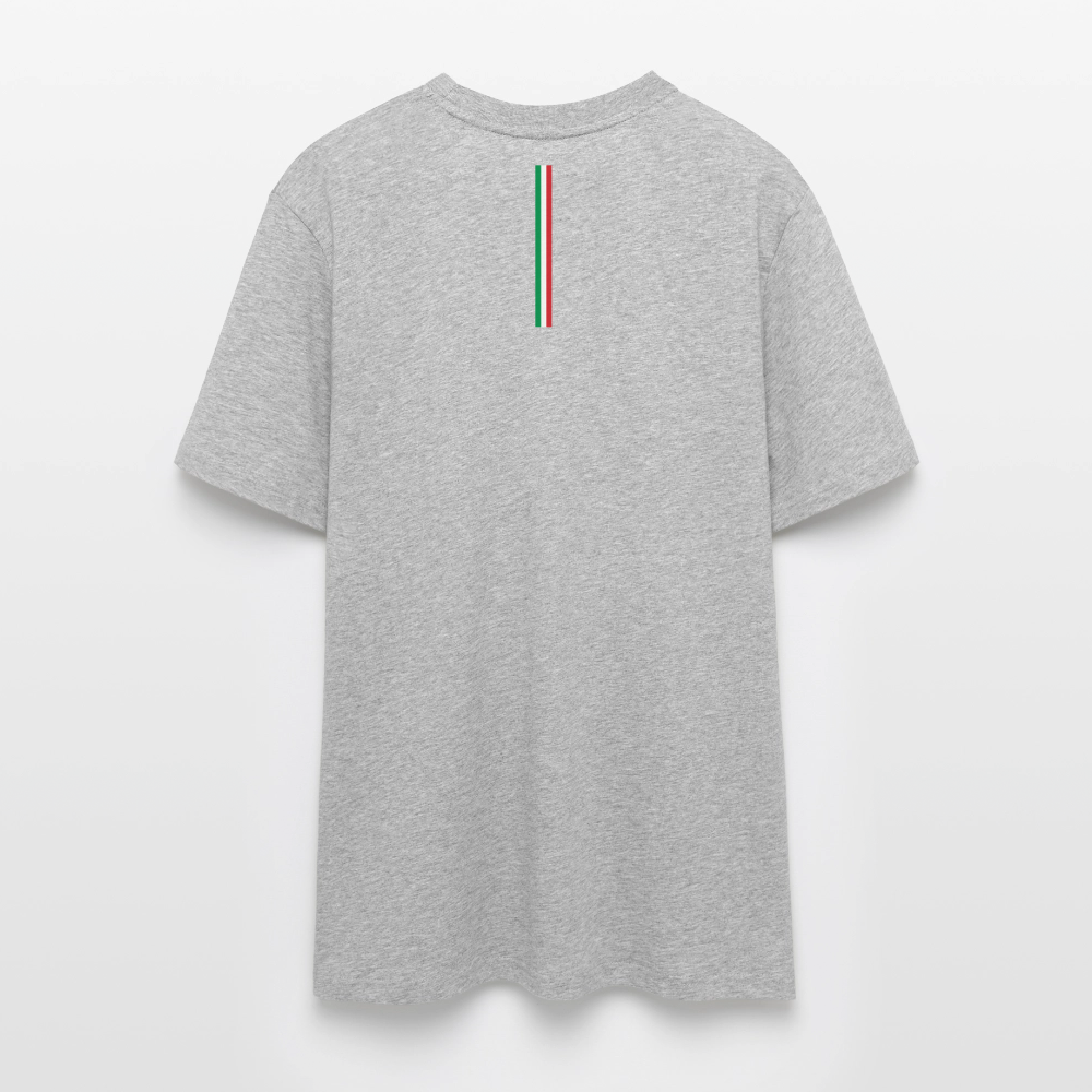 "Limone due" Unisex Bio-T-Shirt - Grau meliert