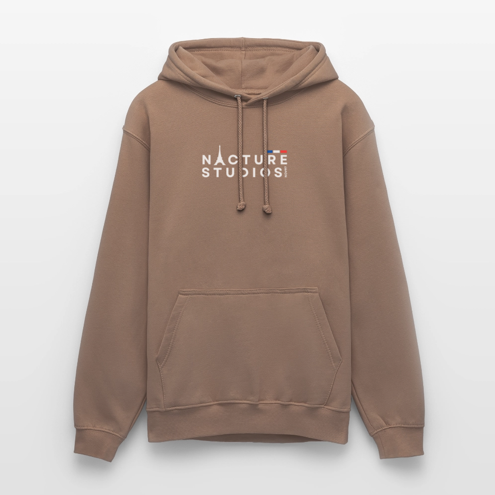 Paris Unisex Hoodie - Mokka