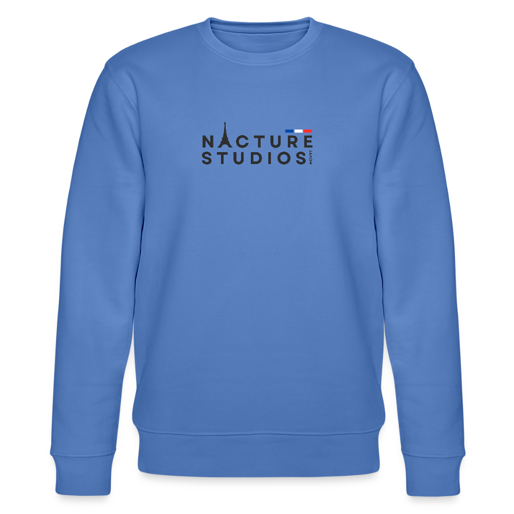 Paris Unisex Organic Sweatshirt - Blau
