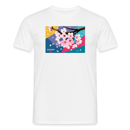 Sakura Japanese T-Shirt - Weiß