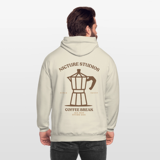 Coffee Break Unisex Hoodie - Vanille-Milchshake