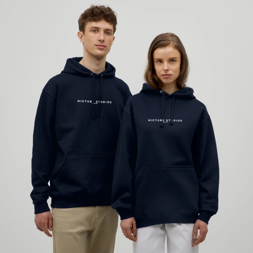 Basic Unisex Hoodie - Navy