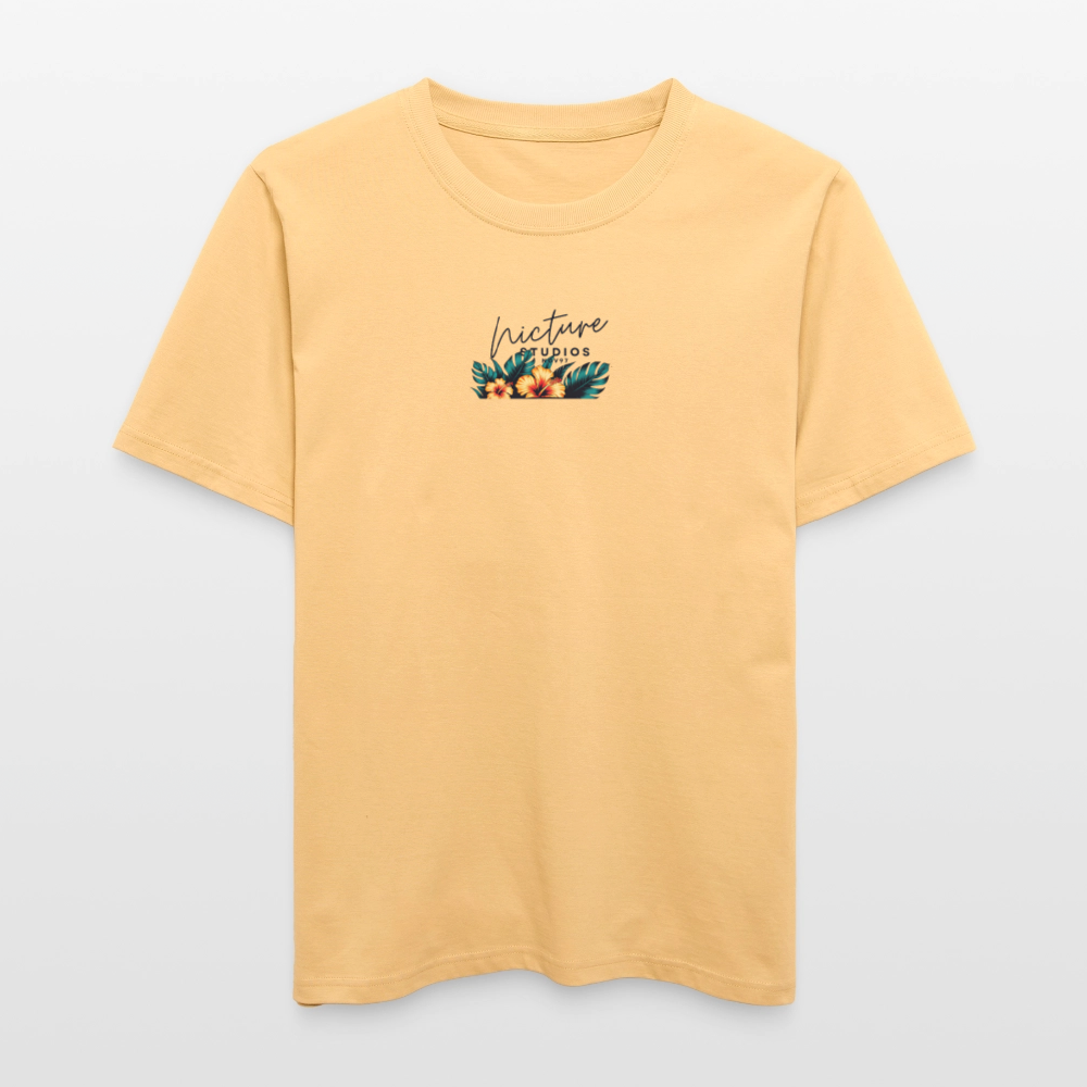 Surf Relaxed Fit Unisex Bio-T-Shirt - Hellgelb