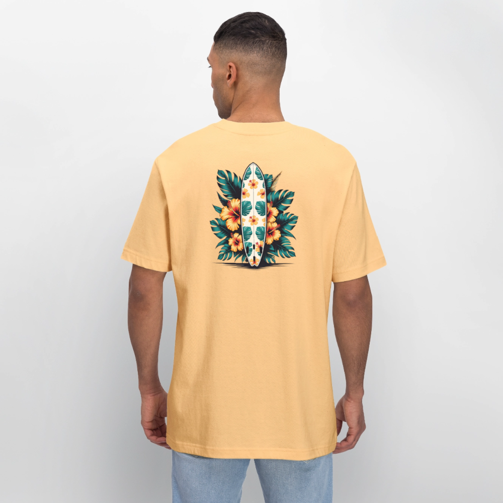 Surf Relaxed Fit Unisex Bio-T-Shirt - Hellgelb