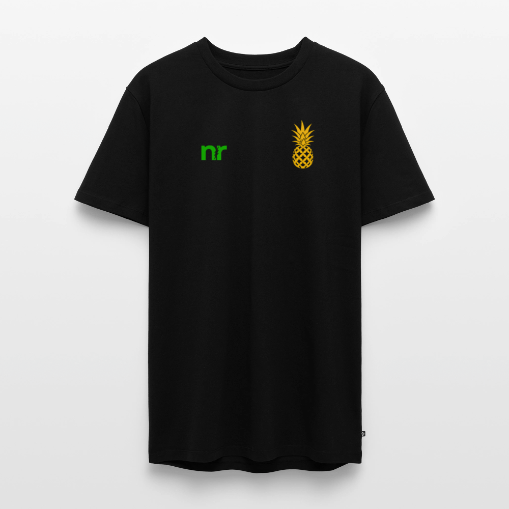 Nicture Running Pineapple Everyday T-Shirt - Schwarz