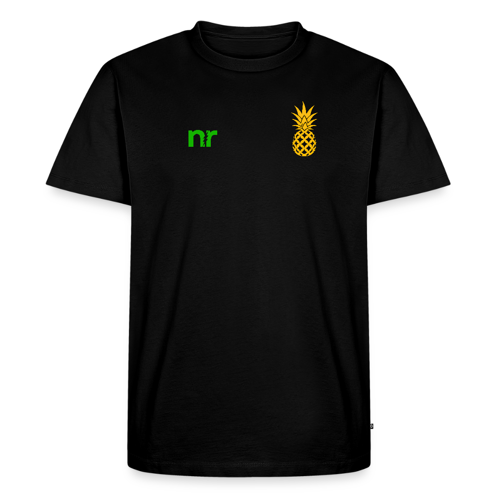Nicture Running Pineapple Everyday T-Shirt - Schwarz