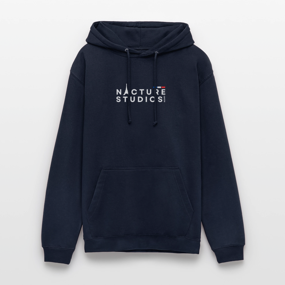 Paris Unisex Hoodie - Navy