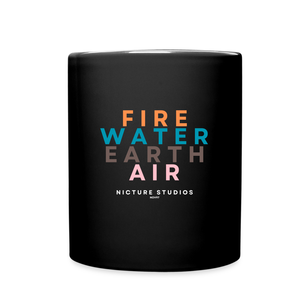 Elemental Colour Mug - black
