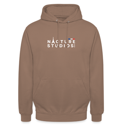 Paris Unisex Hoodie - Mokka