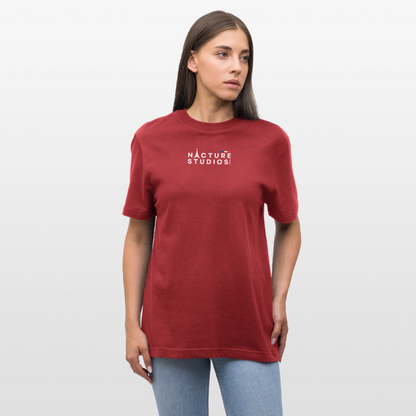 Paris Relaxed Fit Unisex Organic T-Shirt - Erdrot