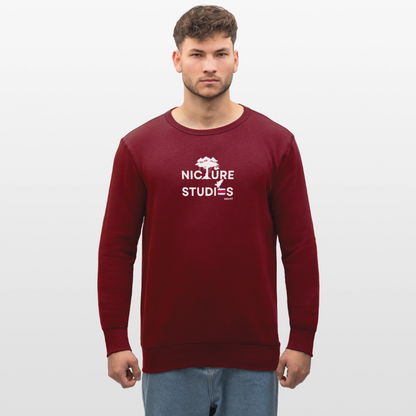 Costa Rica Unisex Bio-Sweatshirt - Burgunderrot
