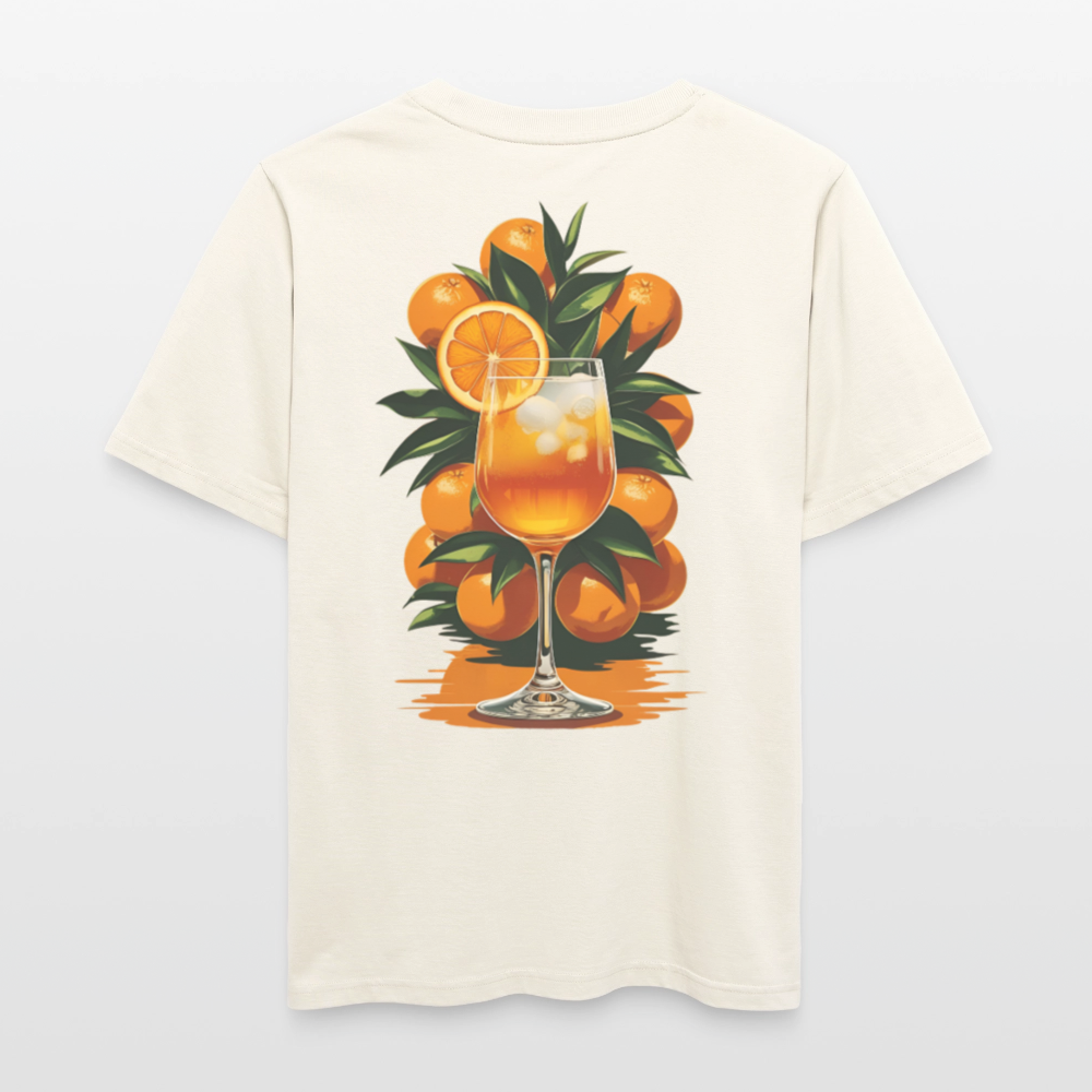 "Arancia" Relaxed Fit Unisex Bio-T-Shirt - Naturweiß 