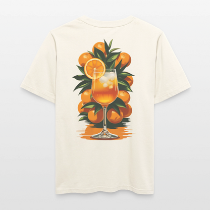 "Arancia" Relaxed Fit Unisex Bio-T-Shirt - Naturweiß 