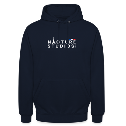 Paris Unisex Hoodie - Navy
